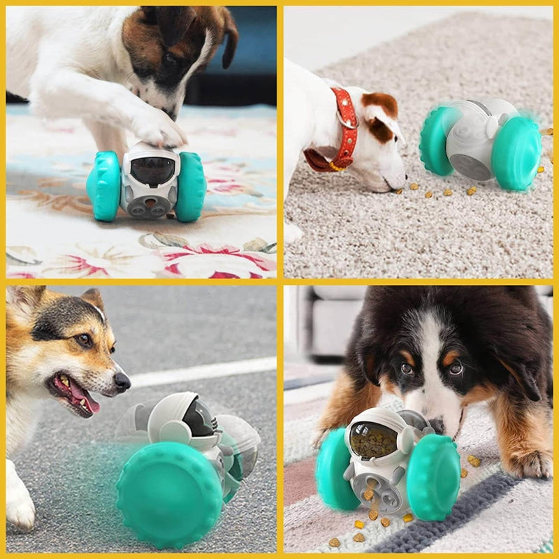 Comedouro Para Cachorro | Brinquedo Pet Interativo - Comedouro Lento Robô